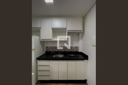 Cozinha de apartamento para alugar com 1 quarto, 25m² em Vila Ré, São Paulo