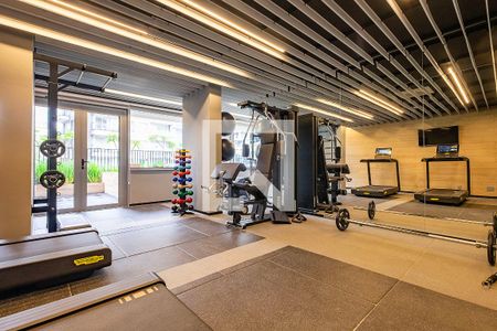 Studio para alugar com 27m², 1 quarto e sem vagaAcademia
