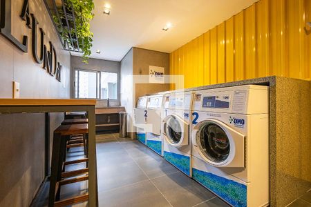 Studio para alugar com 27m², 1 quarto e sem vagaLavanderia
