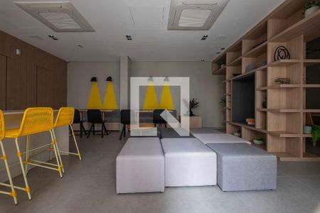 Studio para alugar com 27m², 1 quarto e sem vagaSalão de Festas