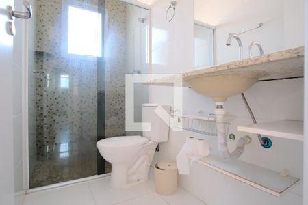 Casa de condomínio à venda com 159m², 2 quartos e 2 vagasBanheiro da Suíte 1