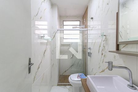 Banheiro de apartamento à venda com 1 quarto, 72m² em Todos Os Santos, Rio de Janeiro
