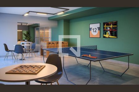 Apartamento para alugar com 39m², 2 quartos e 1 vaga Apartamento para alugar com 39m², 2 quartos e 1 vagaSalão de jogos