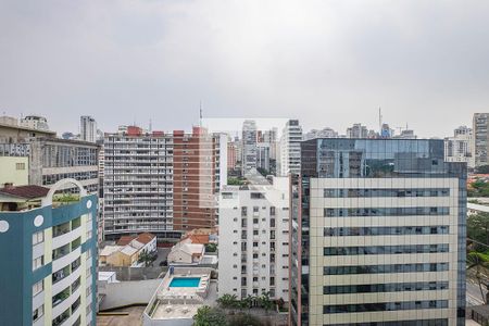 Sala/Cozinha - Vista de apartamento à venda com 1 quarto, 44m² em Paraíso, São Paulo