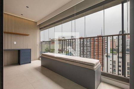 Sala/Cozinha de apartamento à venda com 1 quarto, 44m² em Paraíso, São Paulo