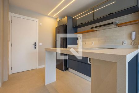 Sala/Cozinha de apartamento à venda com 1 quarto, 44m² em Paraíso, São Paulo