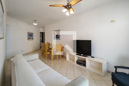 Sala de apartamento para alugar com 2 quartos, 87m² em Vila Caiçara, Praia Grande