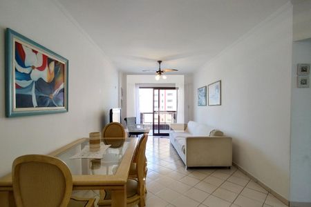 Sala de apartamento para alugar com 2 quartos, 87m² em Vila Caiçara, Praia Grande