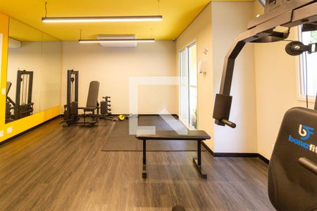 Apartamento para alugar com 28m², 1 quarto e sem vaga Apartamento para alugar com 28m², 1 quarto e sem vagaÁrea comum - Academia