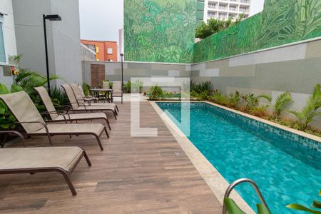Apartamento para alugar com 28m², 1 quarto e sem vaga Apartamento para alugar com 28m², 1 quarto e sem vagaÁrea comum - Piscina
