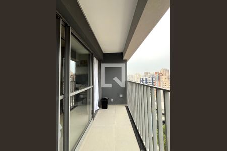 Varanda de kitnet/studio para alugar com 1 quarto, 23m² em Vila Clementino, São Paulo