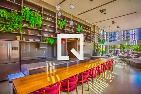 Studio para alugar com 23m², 1 quarto e sem vagaÁrea comum - Salão de festas