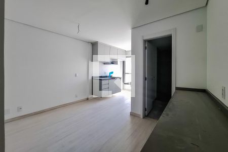 Sala/Quarto/Cozinha de apartamento à venda com 1 quarto, 27m² em Vila Dom Pedro I, São Paulo