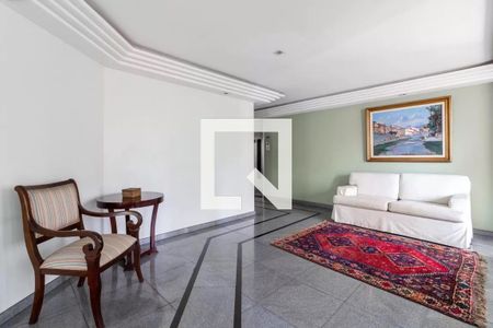 Apartamento à venda com 140m², 3 quartos e 3 vagasHall social