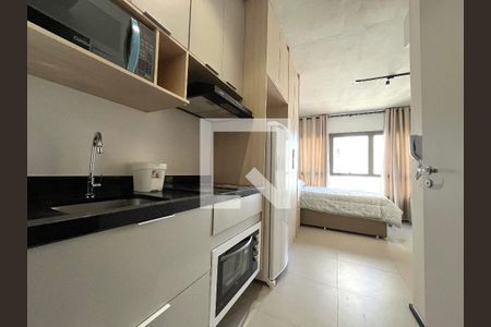 Studio para alugar com 20m², 1 quarto e sem vagaCozinha 