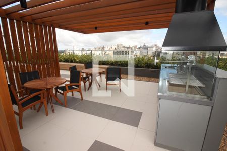 Studio para alugar com 24m², 1 quarto e 1 vaga Studio para alugar com 24m², 1 quarto e 1 vagaÁrea comum - Churrasqueira
