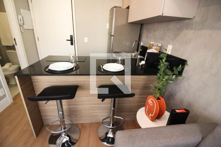 Studio para alugar com 24m², 1 quarto e 1 vaga Studio para alugar com 24m², 1 quarto e 1 vagaCozinha