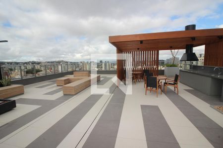 Studio para alugar com 24m², 1 quarto e 1 vaga Studio para alugar com 24m², 1 quarto e 1 vagaÁrea comum - Churrasqueira