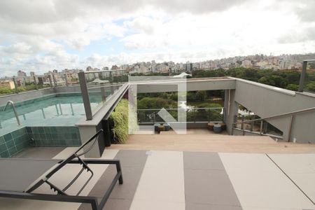 Studio para alugar com 24m², 1 quarto e 1 vaga Studio para alugar com 24m², 1 quarto e 1 vagaÁrea comum - Piscina