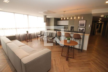 Studio para alugar com 24m², 1 quarto e 1 vaga Studio para alugar com 24m², 1 quarto e 1 vagaÁrea comum - Espaço Gourmet