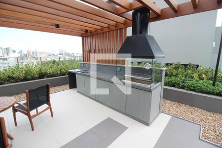 Studio para alugar com 24m², 1 quarto e 1 vaga Studio para alugar com 24m², 1 quarto e 1 vagaÁrea comum - Churrasqueira
