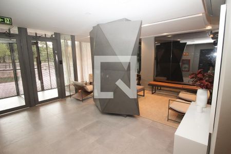 Studio para alugar com 24m², 1 quarto e 1 vaga Studio para alugar com 24m², 1 quarto e 1 vagaHall de entrada