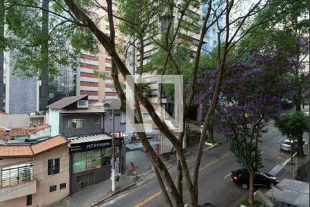 Vista da Sala/Quarto de kitnet/studio à venda com 1 quarto, 27m² em Bela Vista, São Paulo