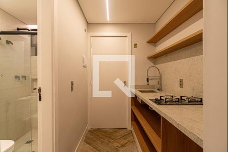 Studio à venda com 27m², 1 quarto e sem vagaCozinha