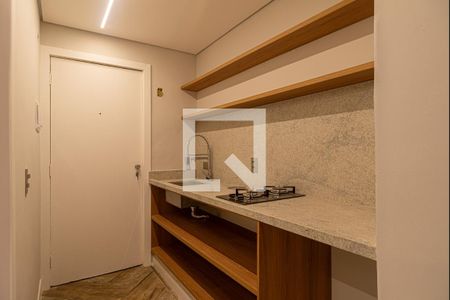 Studio à venda com 27m², 1 quarto e sem vagaCozinha