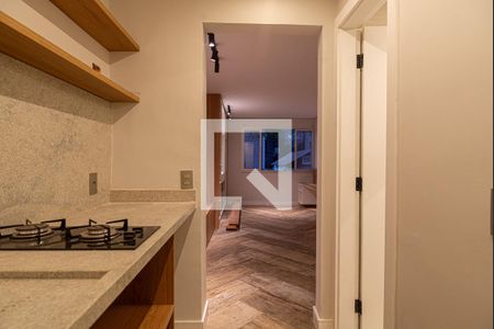 Studio à venda com 27m², 1 quarto e sem vagaCozinha