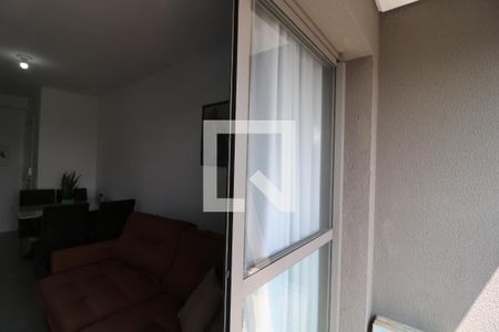 Varanda da Sala de apartamento para alugar com 2 quartos, 48m² em Vila Independência, São Paulo