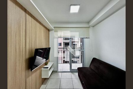 Sala de apartamento para alugar com 1 quarto, 29m² em Jardim Caravelas, São Paulo