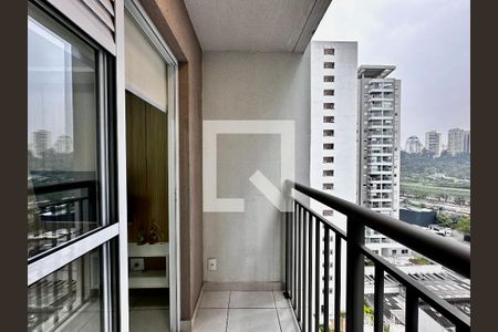 Sacada de apartamento para alugar com 1 quarto, 29m² em Jardim Caravelas, São Paulo