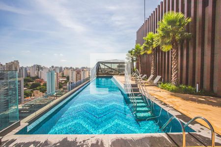 Apartamento para alugar com 28m², 1 quarto e sem vaga Apartamento para alugar com 28m², 1 quarto e sem vagaCobertura - Piscina