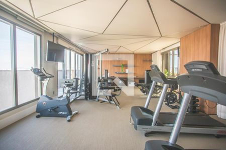 Apartamento para alugar com 28m², 1 quarto e sem vaga Apartamento para alugar com 28m², 1 quarto e sem vagaAcademia