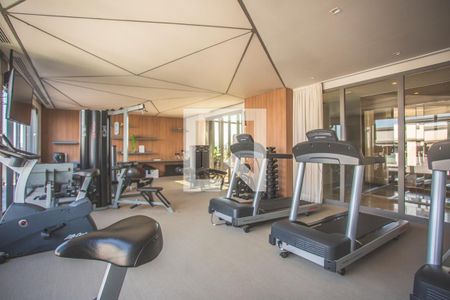 Apartamento para alugar com 28m², 1 quarto e sem vaga Apartamento para alugar com 28m², 1 quarto e sem vagaAcademia