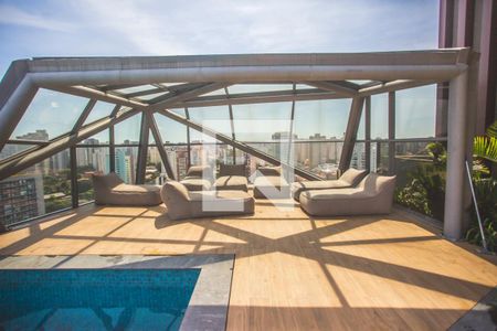 Apartamento para alugar com 28m², 1 quarto e sem vaga Apartamento para alugar com 28m², 1 quarto e sem vagaCobertura - Piscina