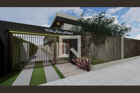 Casa de condomínio à venda com 140m², 3 quartos e 1 vaga Casa de condomínio à venda com 140m², 3 quartos e 1 vagaFachada