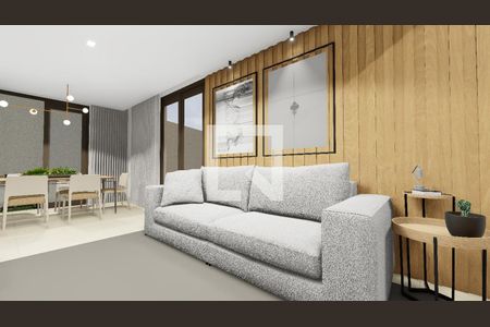 Casa de condomínio à venda com 140m², 3 quartos e 1 vaga Casa de condomínio à venda com 140m², 3 quartos e 1 vagaFachada