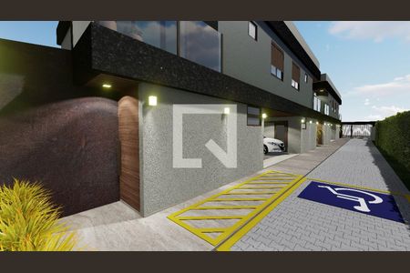 Casa de condomínio à venda com 140m², 3 quartos e 1 vaga Casa de condomínio à venda com 140m², 3 quartos e 1 vagaFachada