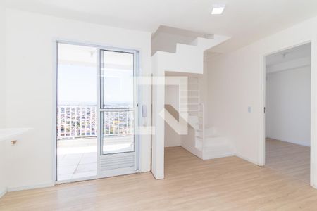 Sala/Cozinha de apartamento para alugar com 1 quarto, 63m² em Vila Curuçá, São Paulo