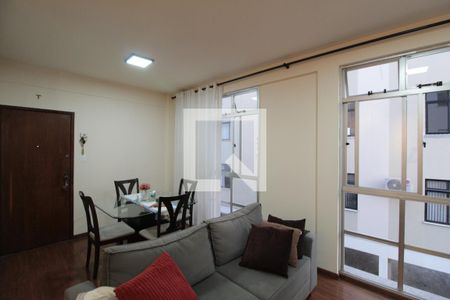 Sala de apartamento à venda com 3 quartos, 98m² em Castelo, Belo Horizonte