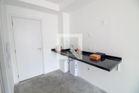 Cozinha de kitnet/studio à venda com 1 quarto, 32m² em Santo Amaro, São Paulo