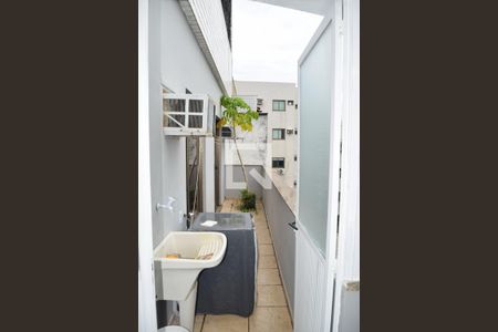 varanda - área de serviço de apartamento para alugar com 3 quartos, 120m² em Barra da Tijuca, Rio de Janeiro