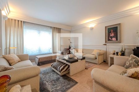 Sala de apartamento à venda com 4 quartos, 414m² em Paraíso, São Paulo