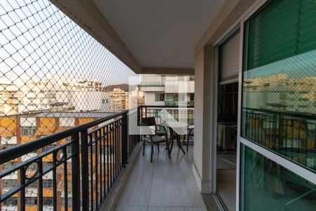 Varanda da Sala de apartamento à venda com 3 quartos, 275m² em Icaraí, Niterói