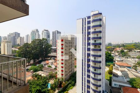 Sala - Vista de apartamento para alugar com 4 quartos, 170m² em Brooklin, São Paulo