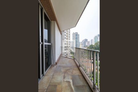Sala - Varanda de apartamento para alugar com 4 quartos, 170m² em Brooklin, São Paulo