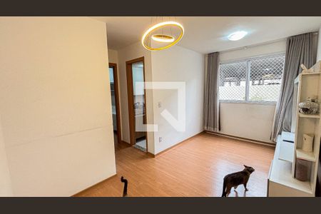 Sala de apartamento à venda com 2 quartos, 50m² em Jardim Jamaica, Santo André