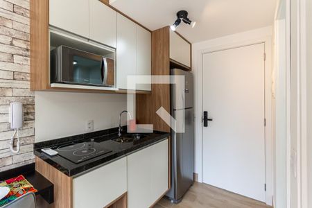 Studio à venda com 26m², 1 quarto e sem vagaCozinha